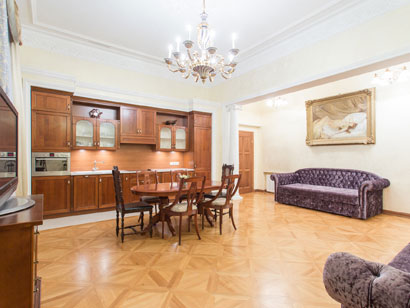 2-bedroom Apartments in loft style for rent in Saint-Petersburg — English Embankment 20