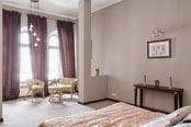 Exclusive two-level VIP apartments for rent on Admiralteyskaya emb. 10