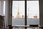 Exclusive two-level VIP apartments for rent on Admiralteyskaya emb. 10