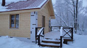 Cottage for rent on the Lake Volochaevskoe